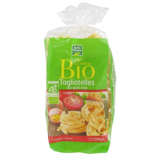 Belle France Organic Egg Tagliatelle, 250g