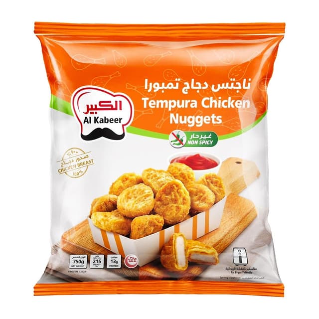 الكبير تمبورا ناجتس دجاج غير حار 750 جم