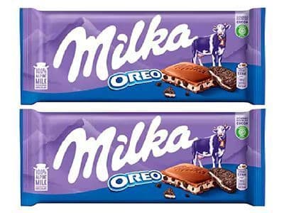 Milka Oreo Milk Chocolate, 2x90g