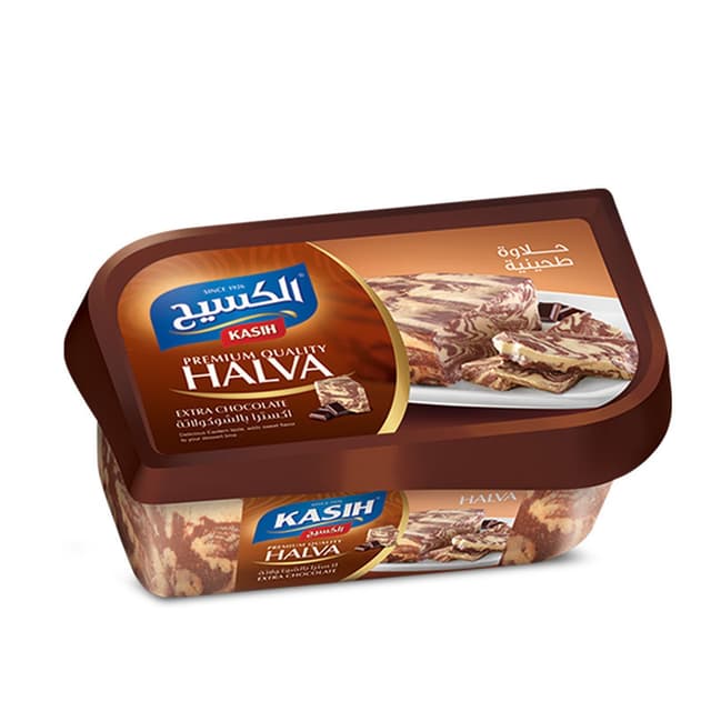 Al Kasih Extra Halawa with Chocolate, 450g