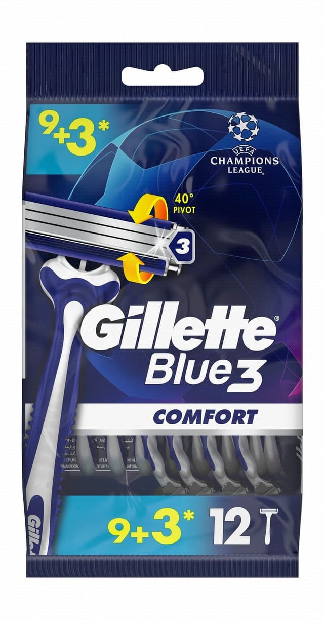 Gillette Blue 3 Comfort Disposable Men's Razors