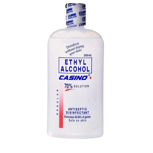 Casino 70% Ethyl Alcohol, 250ml