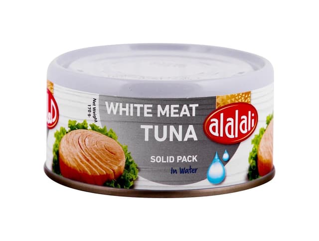 العلالي تونة لحم أبيض في الماء, 170g