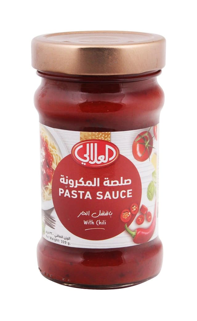 العلالي صلصة المكرونة بالفلفل الحار ٣٢٠ جم