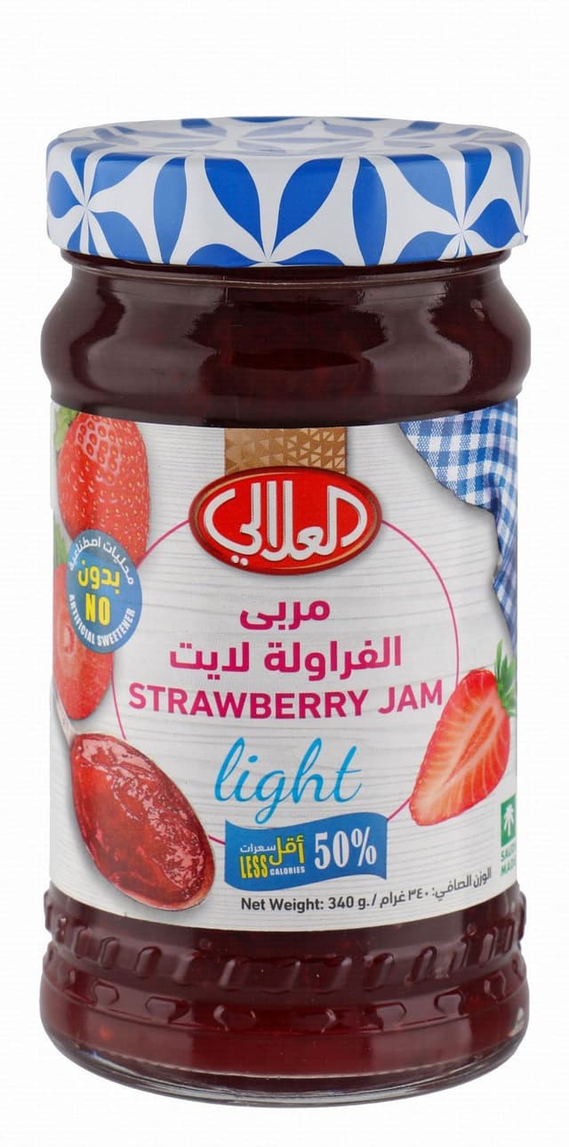 Al Alali Light Strawberry Jam 340 g