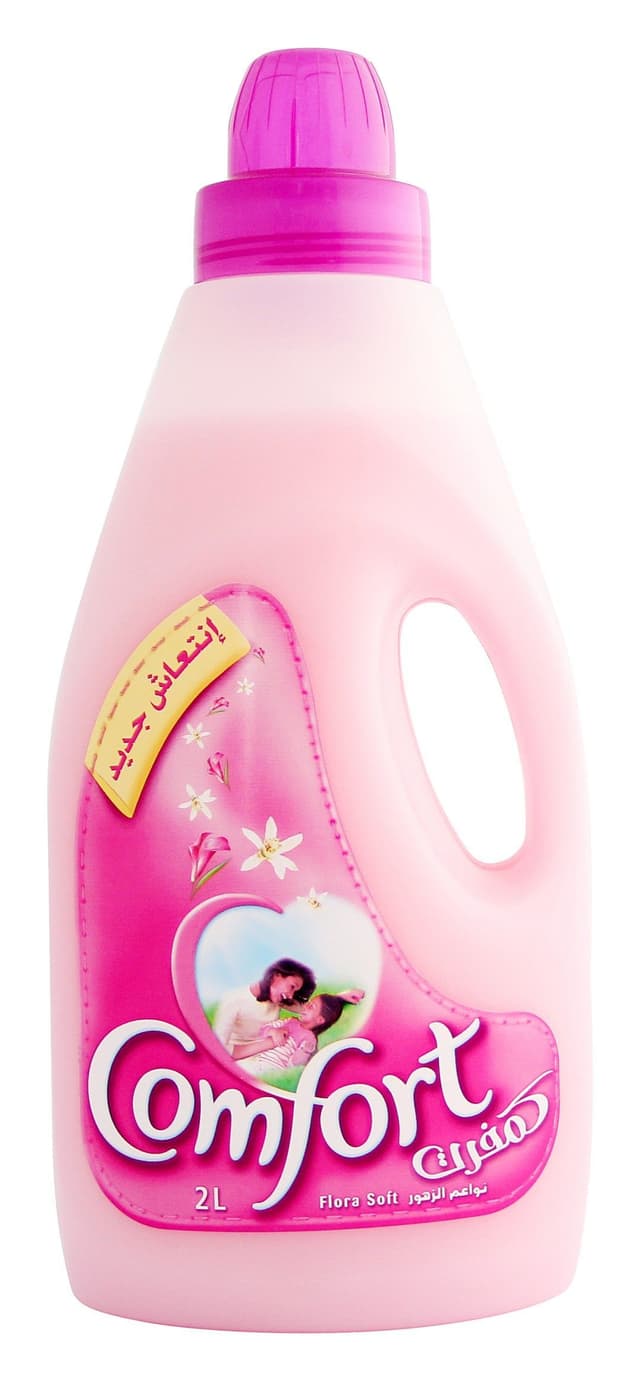 Comfort Flora Soft Scent Liquid Fabric Softener, 2L