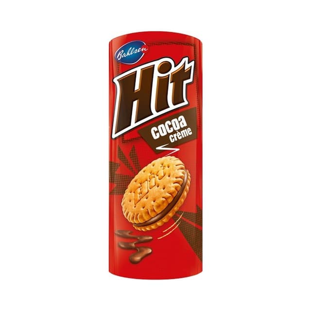 Bahlsen Hit Biscuits Filled with Cocoa Creme, 134g