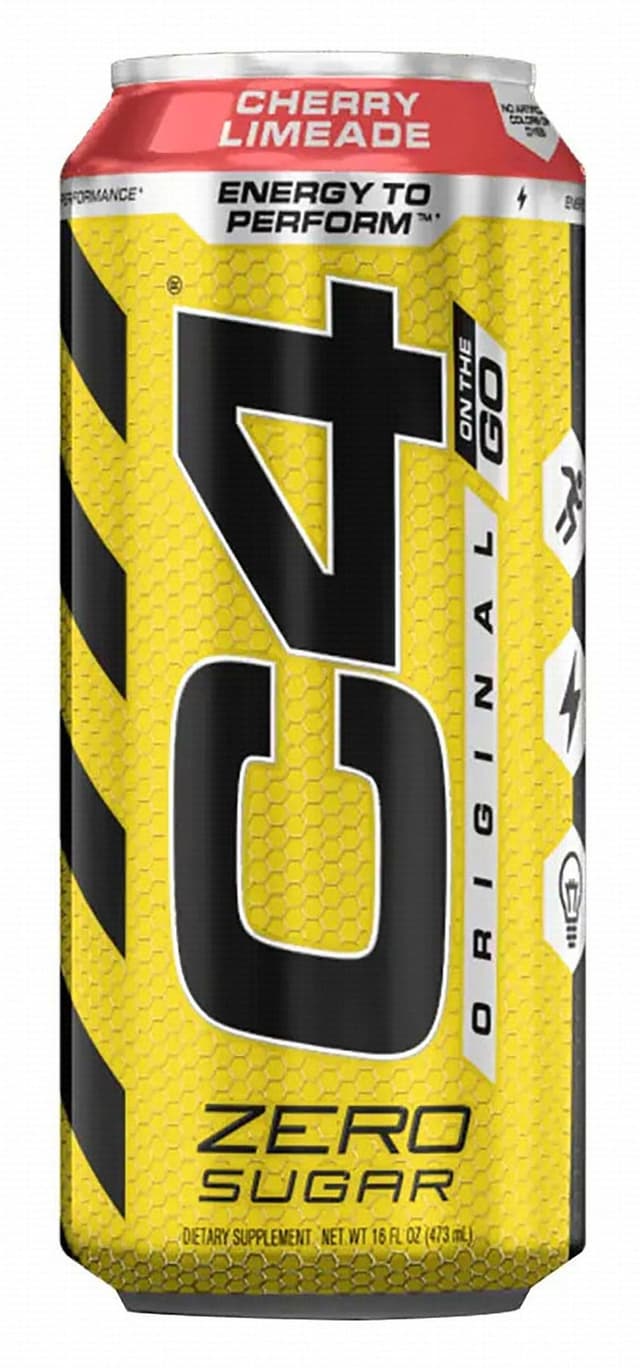 C4 Original Energy Drink Cherry Limeade Flavor, 473ml