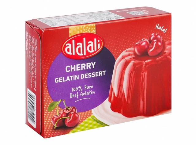 العلالي جيلاتين ديزيرت بنكهة الكرز, 80g