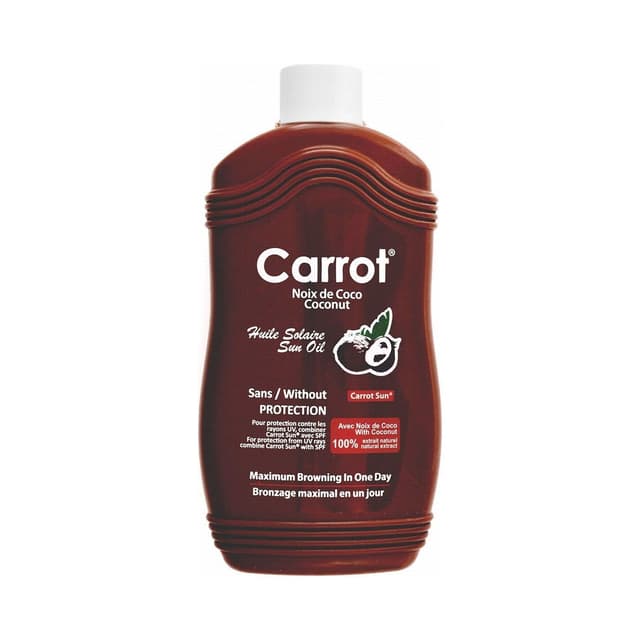 Carrot Sun Tanning Oil Spray with Coconut Extract, 200ml