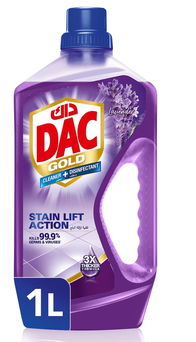 Dac Gold Multipurpose Cleaner & Disinfectant Lavender Scent, 1L