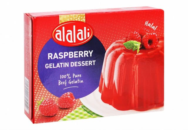 العالي جيلاتين ديزيرت رازبيري فليفر، 80g
