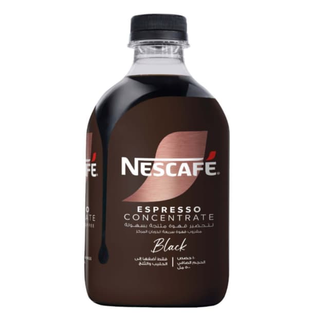 Nescafe Instant Espresso Coffee Concentrate Black, 500ml