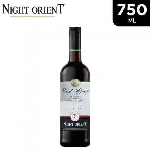 Night Orient Merlot Drink Alcohol Free 75cl