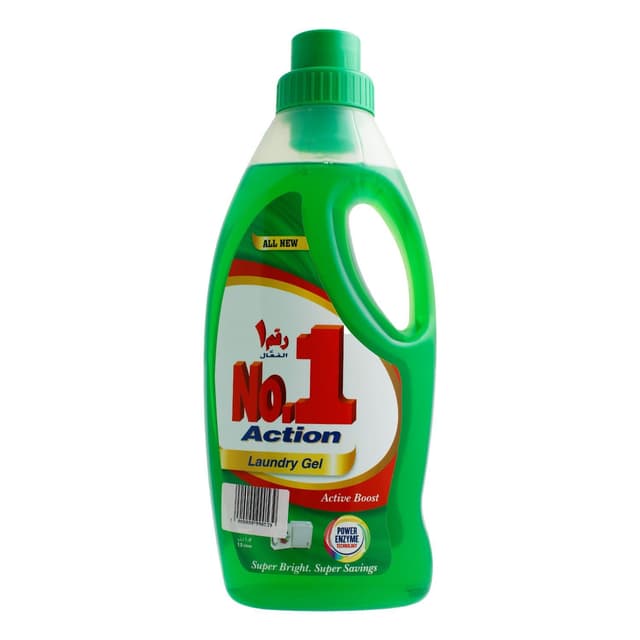 No.1 Action Laundry Gel, 1.5L