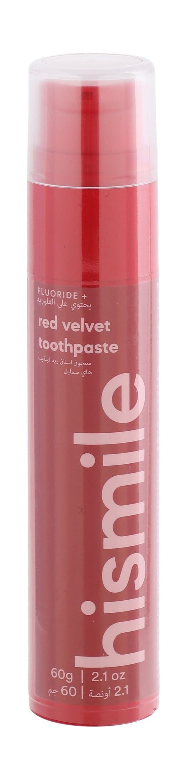 Hismile Red Velvet Toothpaste with Fluoride, 60ml