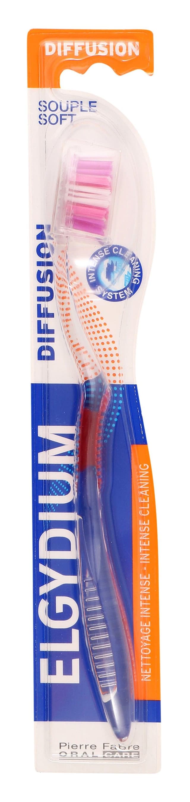 Elgydium Diffusion Red Soft Toothbrush, 1 Piece