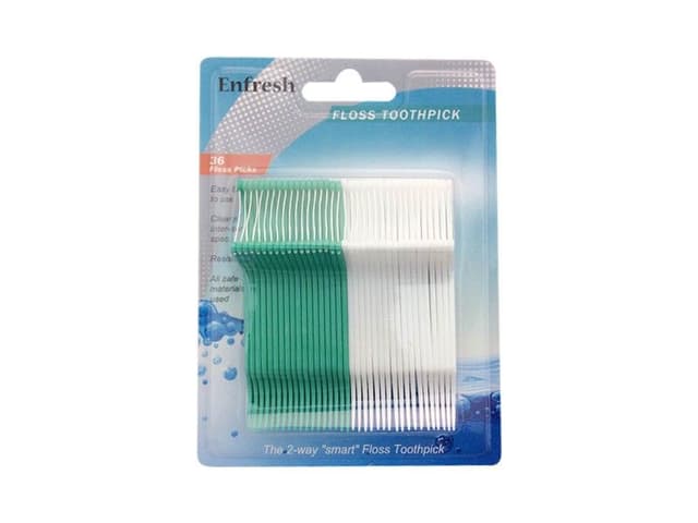 Enfresh Dental Floss Toothpick, 36 Pieces