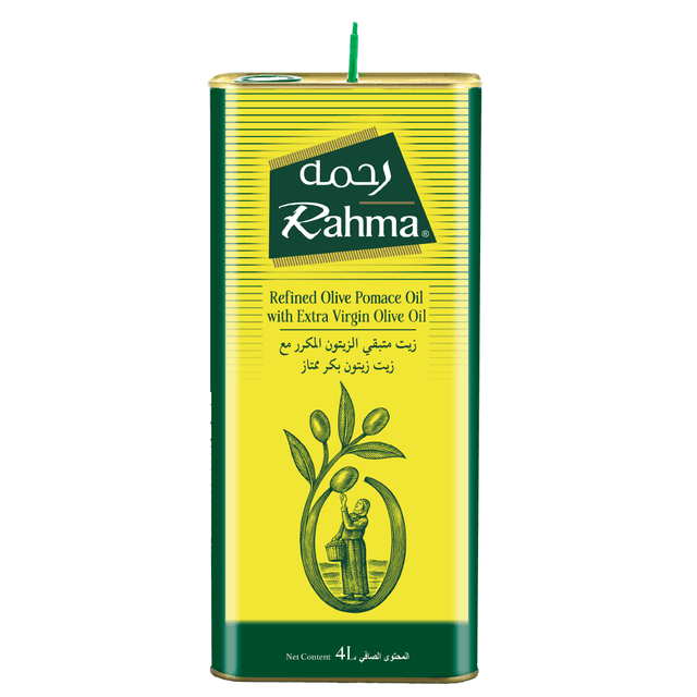 Rahma Refined Olive Pomace Oil with Extra Virgin Olive Oil 4 Litres
