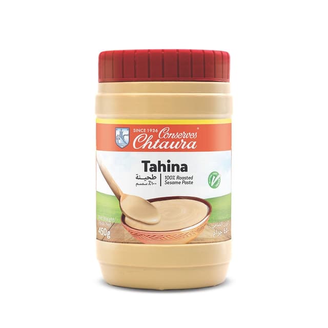 Chtaura Conserves Tahina 100% Roasted Sesame Paste, 450 g