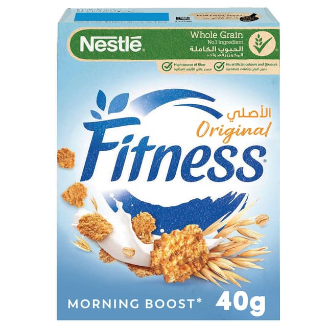 Fitness Wholegrain Original Cereal with Oats, 40g