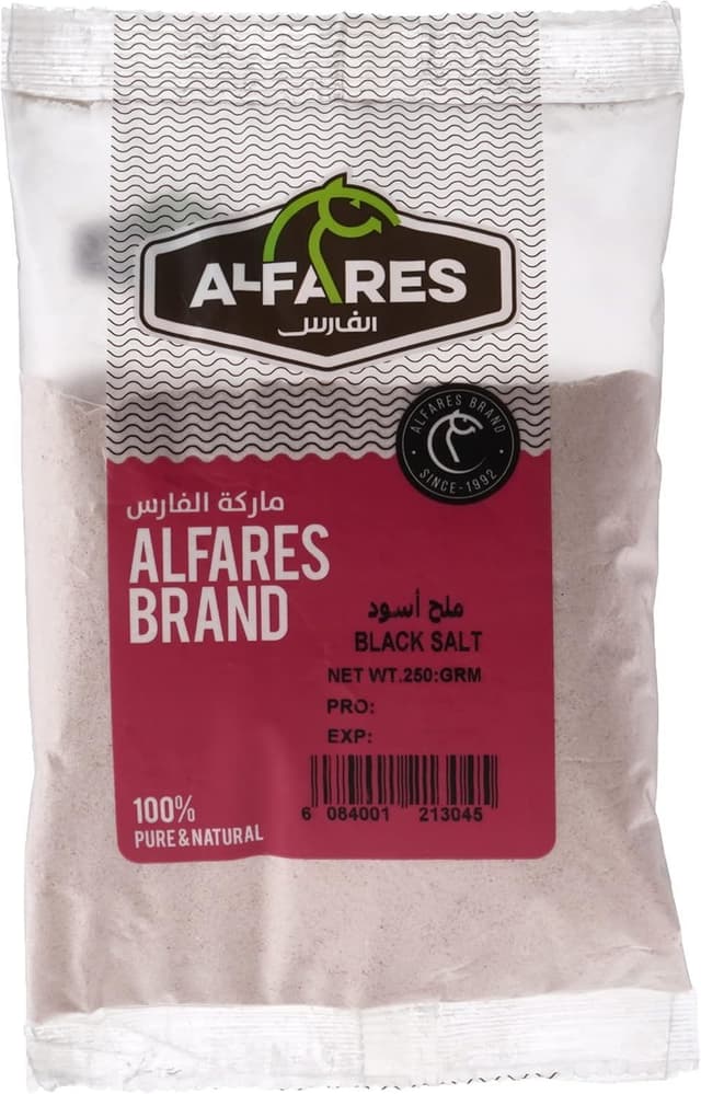 Al Fares Black Salt 250 gm