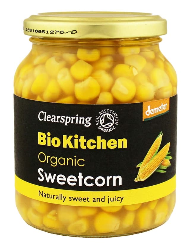 Clear Spring Demeter Organic Sweetcorn 350 g
