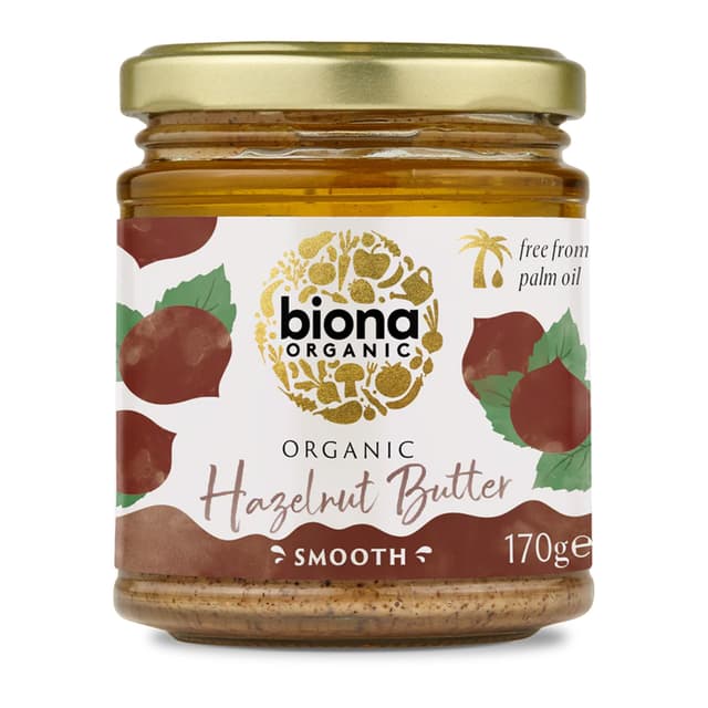 Biona Hazelnut Butter Organic, 170g