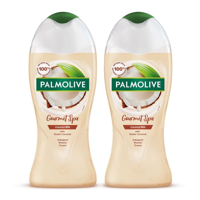 Palmolive Gourmet Spa Coconut Milk Shower Gel, 2x250ml