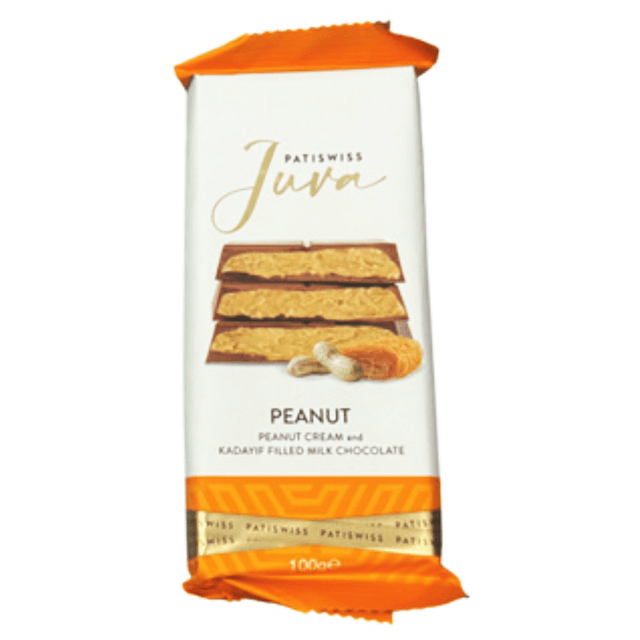 Patiswiss Juva Peanut Milk Chocolate, 100g