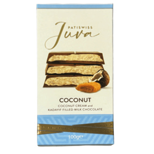 Patiswiss Juva Coconut Milk Chocolate, 100g