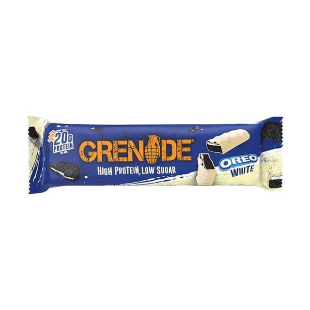 Grenade 20g Protein Bar Oreo White Flavor, 60g