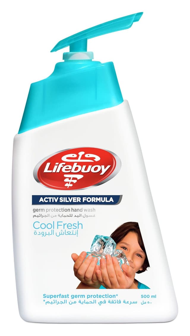 Lifebuoy Germ Protection Cool Fresh Hand Wash, 500ml