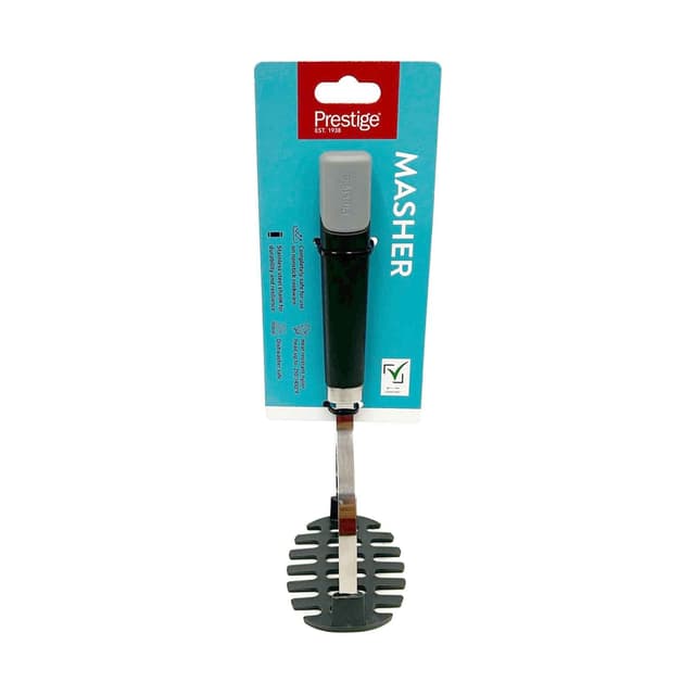 Prestige Easy Prep Masher - Durable Stainless Steel with Ergonomic Handle for Effortless Mashing, Model No. PR49271