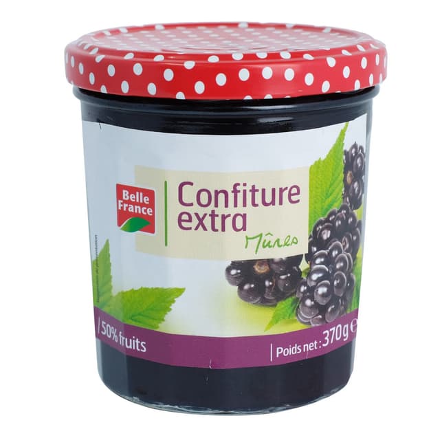Belle France Blackberry Extra Jam, 370g