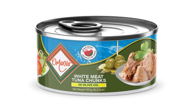 Omania Tuna Chunk in Olive Oil, 185g