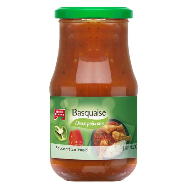 Belle France Deux Poivrons Basquaise Sauce, 420g