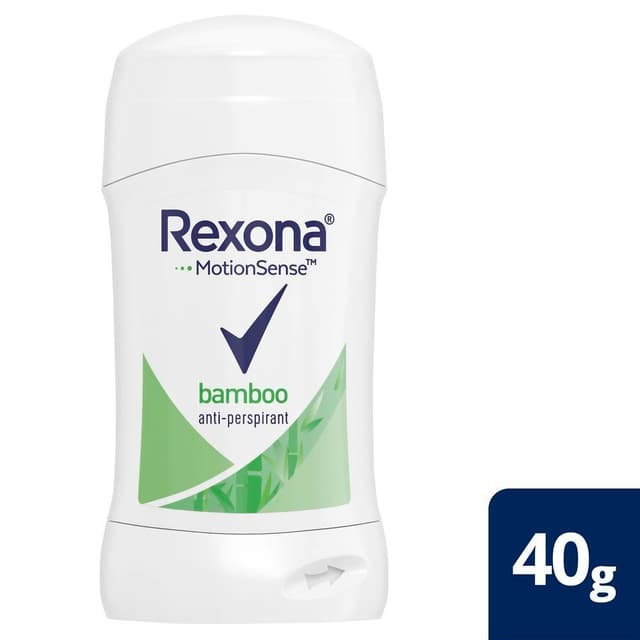 Rexona Motion Sense 48H Antiperspirant Deodorant Stick with Bamboo Extract, 40g