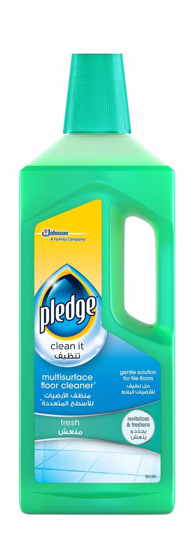 Pledge Clean It Multi Surface Floor Cleaner Liquid Fresh Scent, 750ml