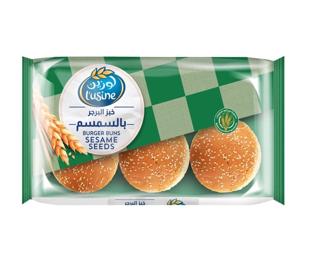 L'usine Burger Buns with Sesame Seeds