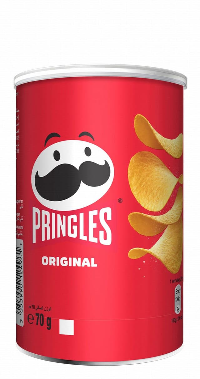Pringles Original Potato Chips, 70g