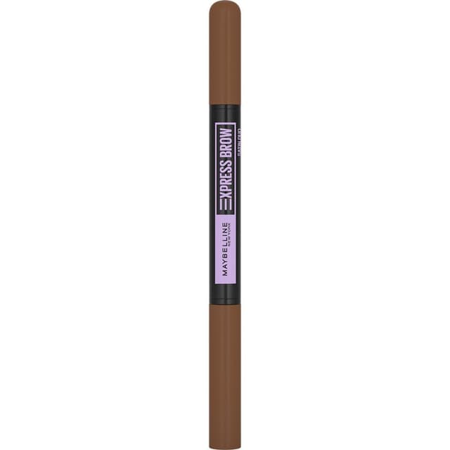 Maybelline 2in1 Express Satin Brow Pencil & Filling Powder Duo Medium Brown, 1 Piece