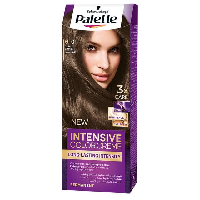 Palette dark blonde 6-0
