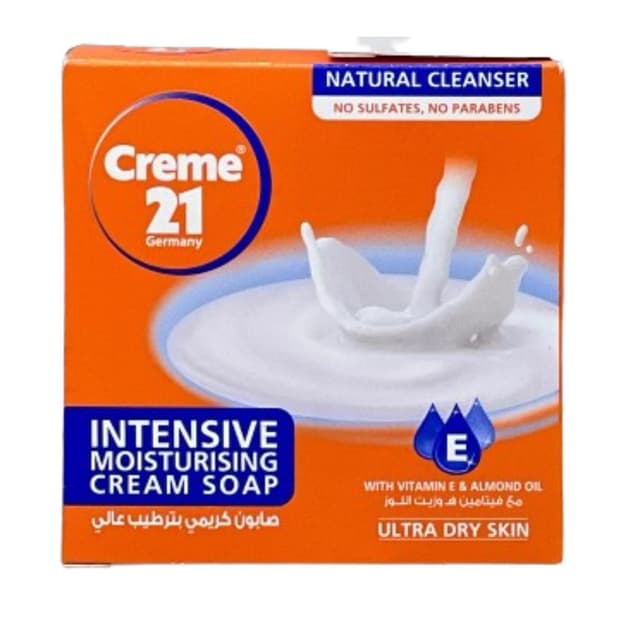 Creme 21 intensive Cream Soap, 3x125g
