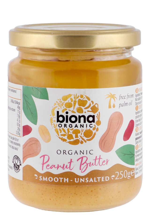 Biona Peanut Butter Smooth, 250g
