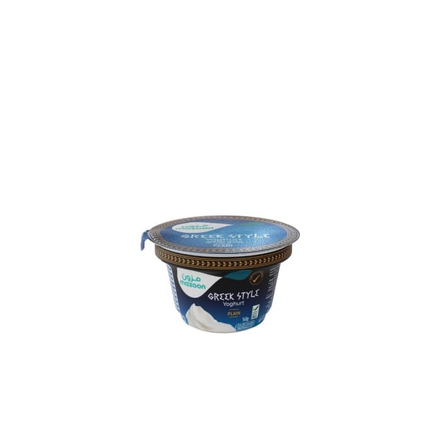 Mazoon Greek Style Plain Yoghurt 140 g