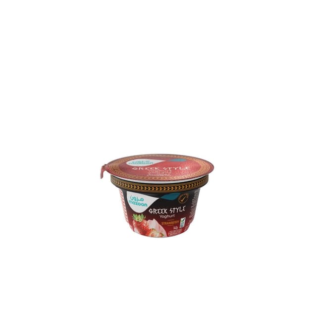 Mazoon Greek Style Strawberry Yoghurt 140 g