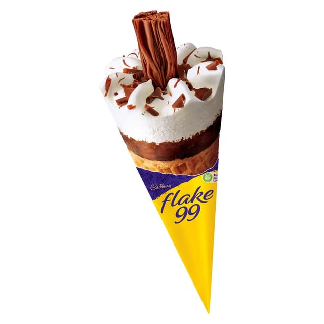 Cadbury Flake 99 Ice Cream Cone, 125ml