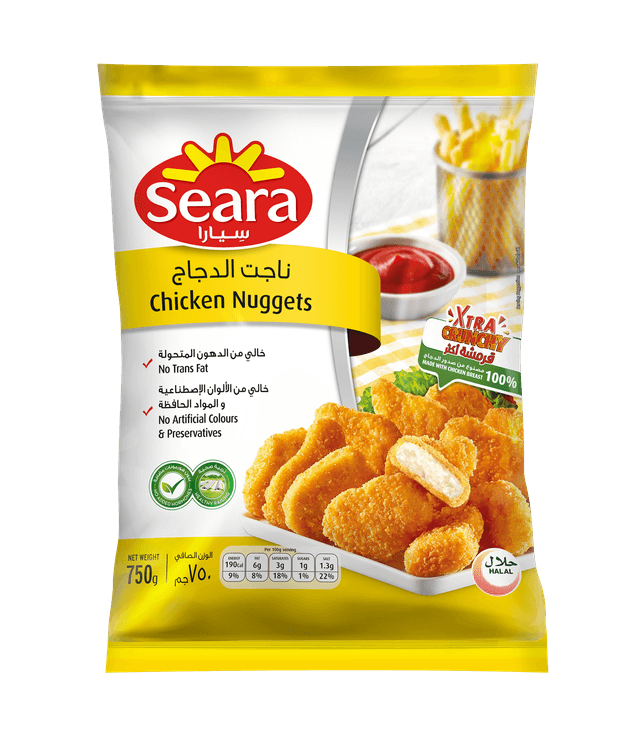 سيارا ناجتس الدجاج 750 جم