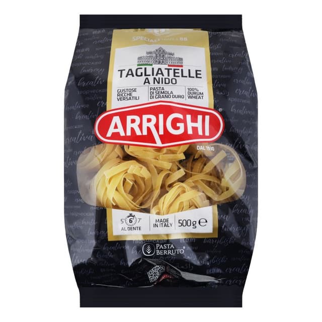 Arrighi Le Speciali Tagliatelle a Nido Pasta, 500g